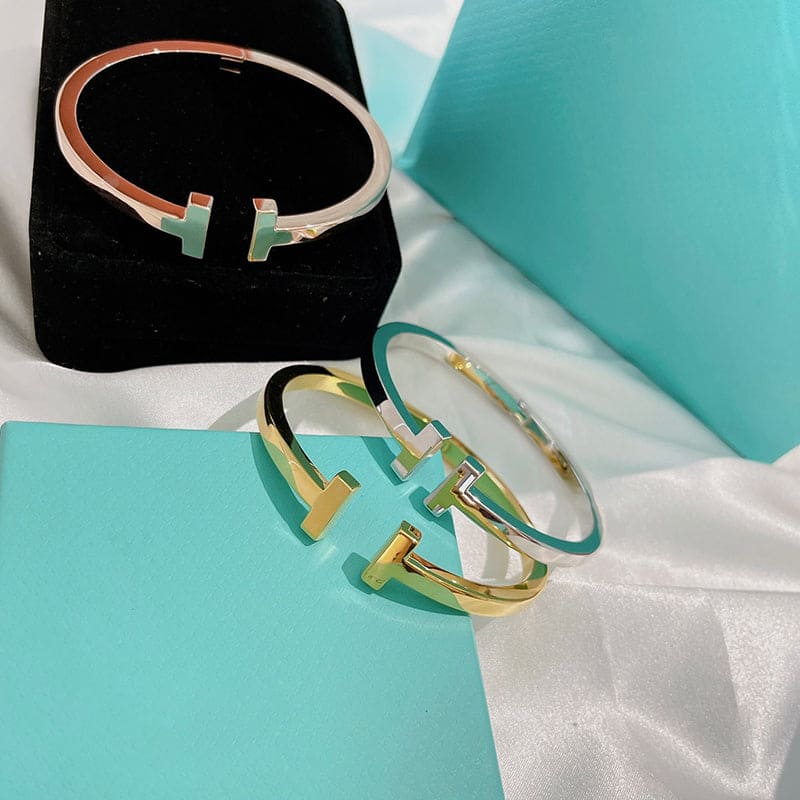 18K Celestial T Square Bracelet