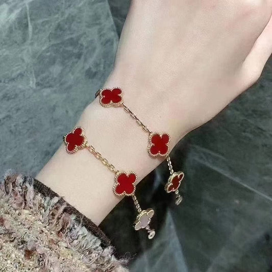 18K Celestial Alhambra Five Bracelet