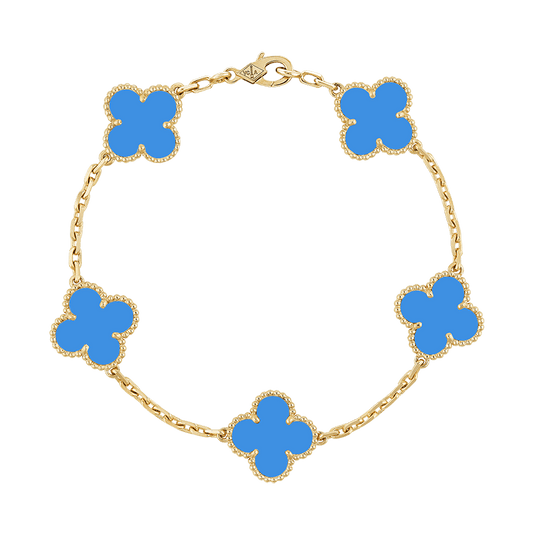 18K Celestial Alhambra Five Bracelet