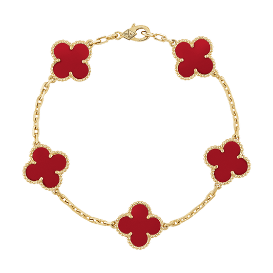 18K Celestial Alhambra Five Bracelet