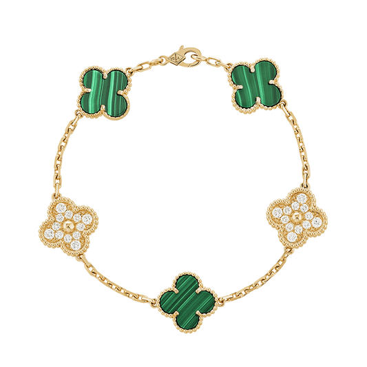18K Celestial Alhambra Five Bracelet