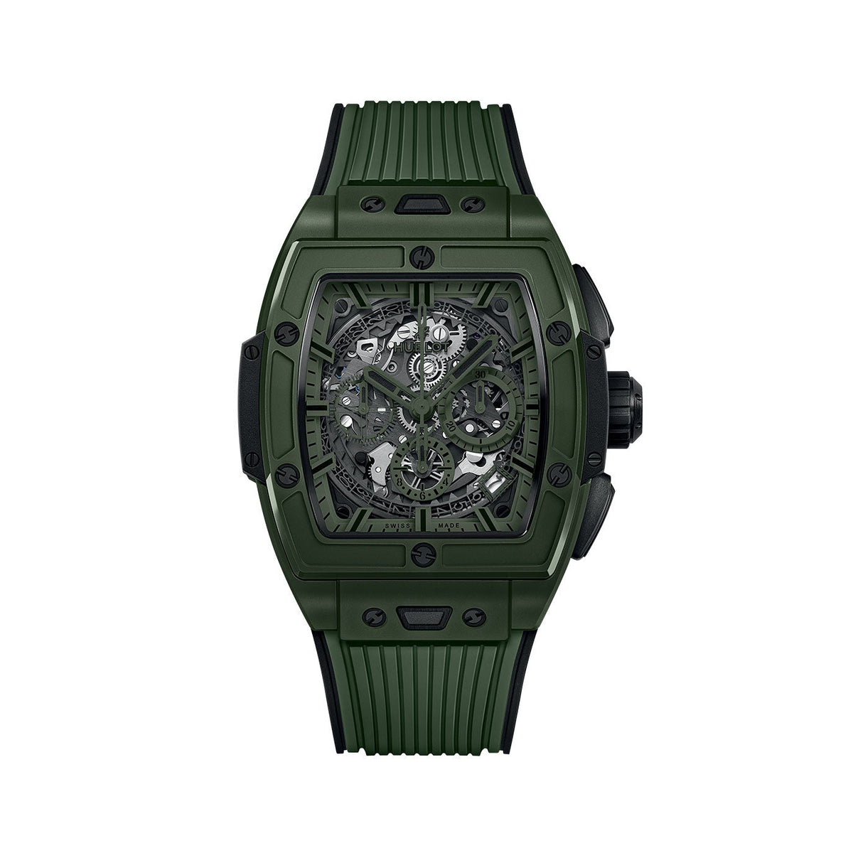 Luxury Watch Spirit of Big Bang Dark Green Ceramic 42, 642.GX.5210.RX watch