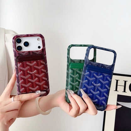 Magnetic Wallet Phone Case with Card Holder