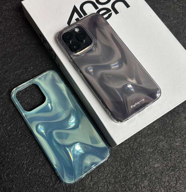 Electroplated Watercolor iPhone Case