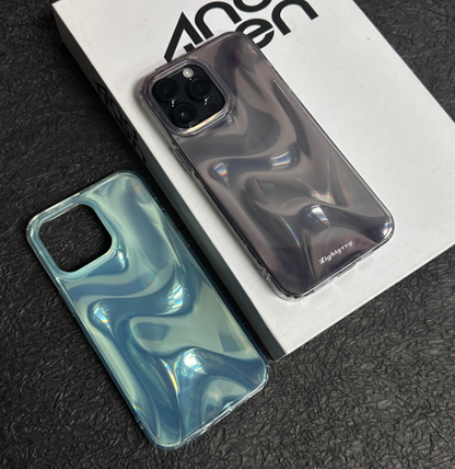 Electroplated Watercolor iPhone Case