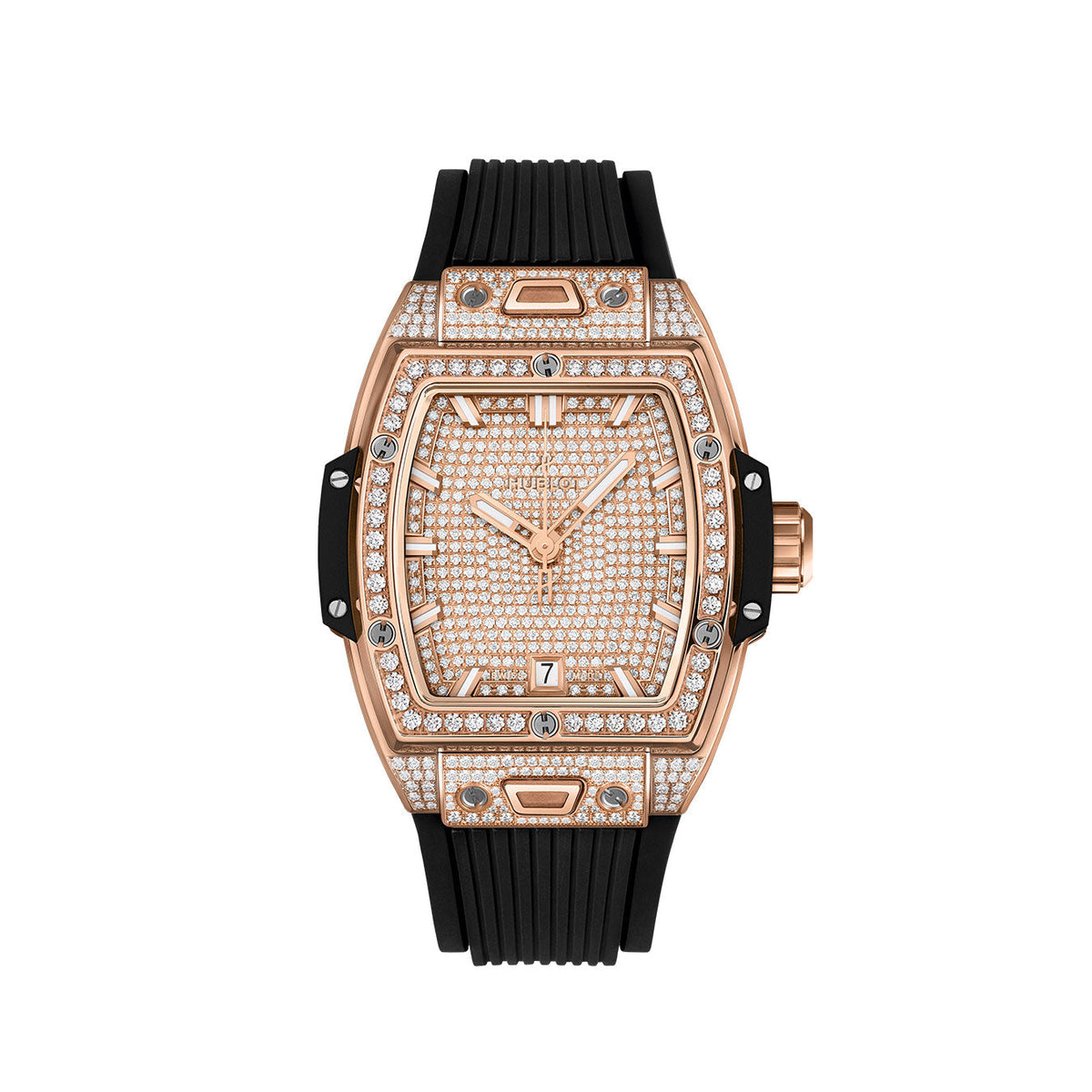 Luxury Watch Spirit of Big Bang KING GOLD FULL PAVÉ watch