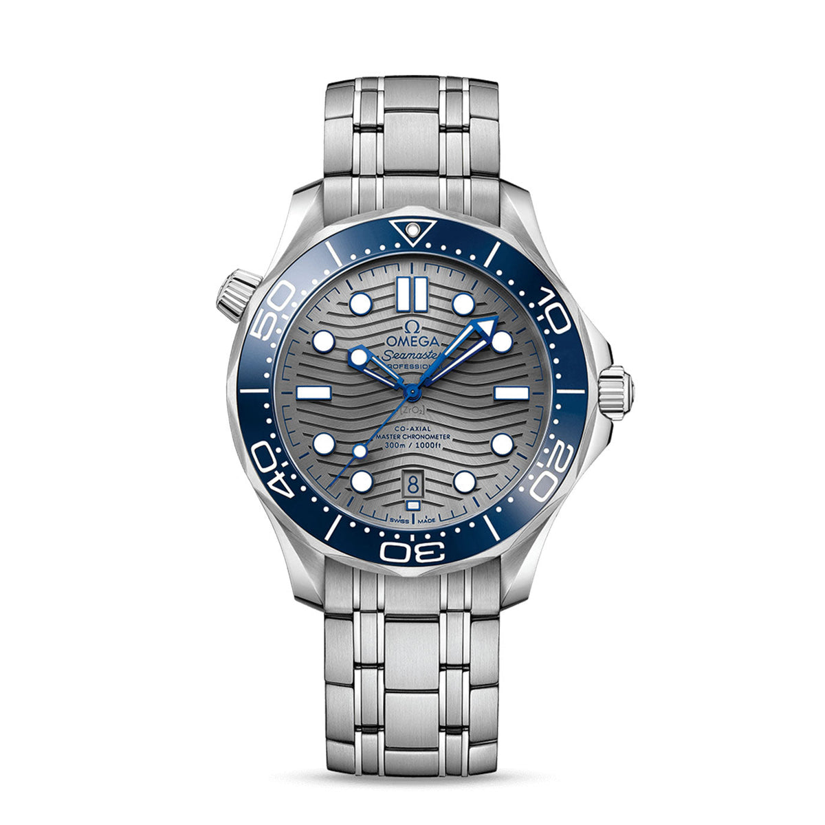 wrist watch Seamaster DIVER 300M CO‑AXIAL MASTER CHRONOMETER Ref# 210.30.42.20.06.001 watch