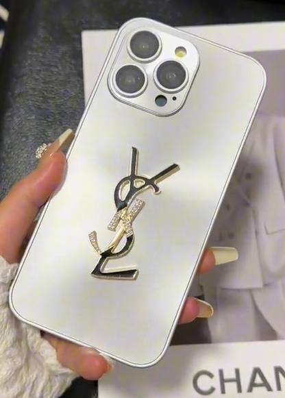 Y-S-L Shine x Mono iPhone Case With Chain