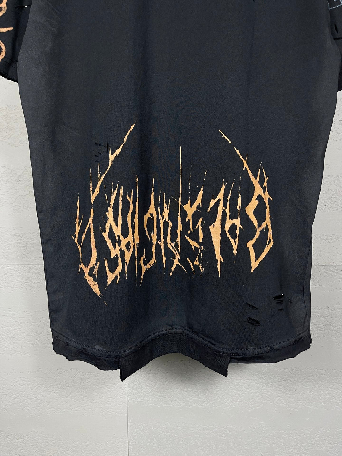 Wash gradient pattern t-shirt