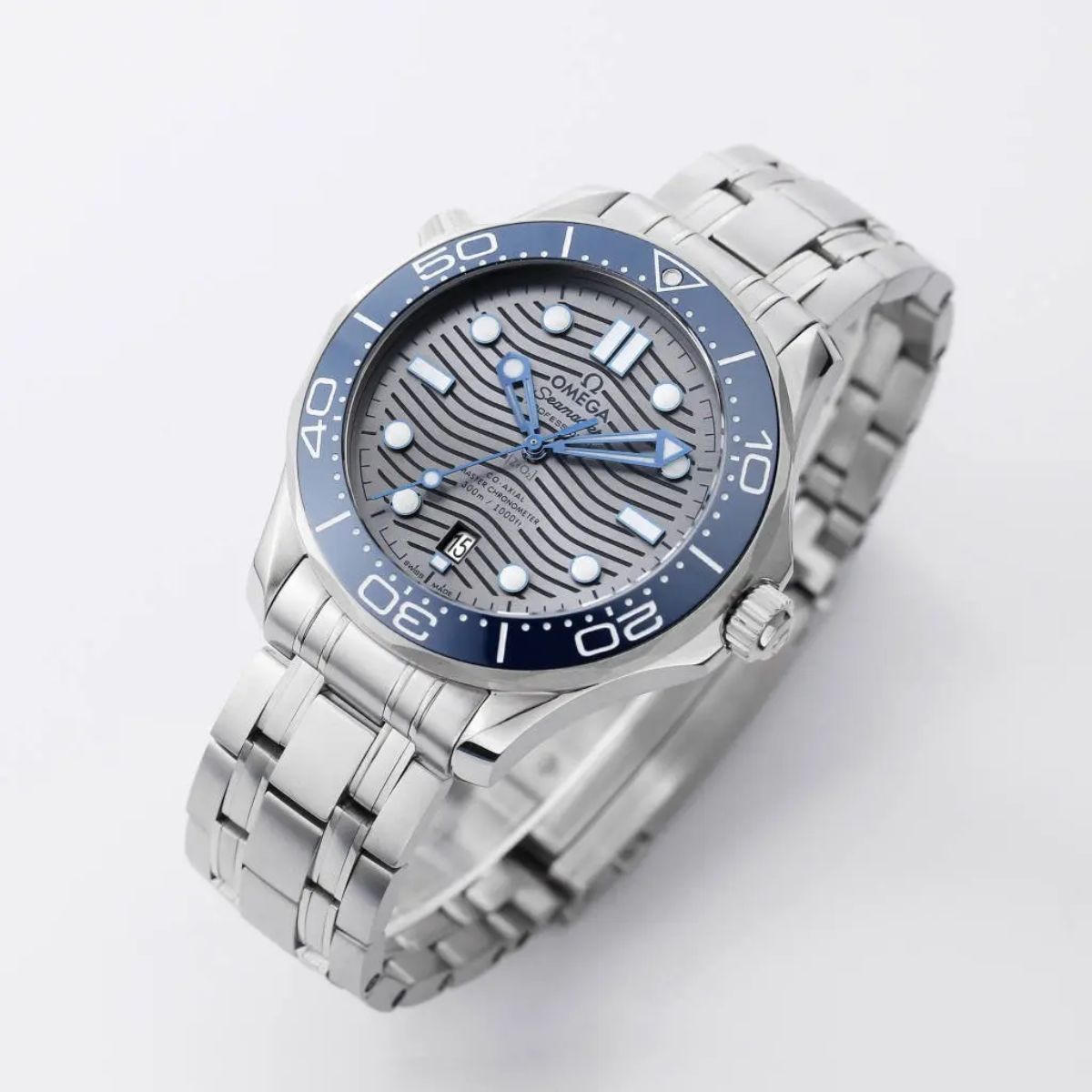 Celestial Seafarer Diver 300M 42mm Steel On Steel Blue Dial 2528