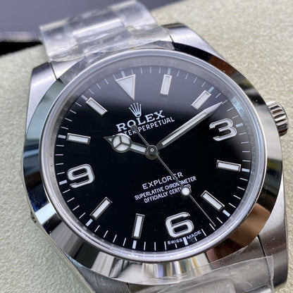 Regency Adventurer 40 mm Timeless Smooth Bezel Black Dial 224270 3888