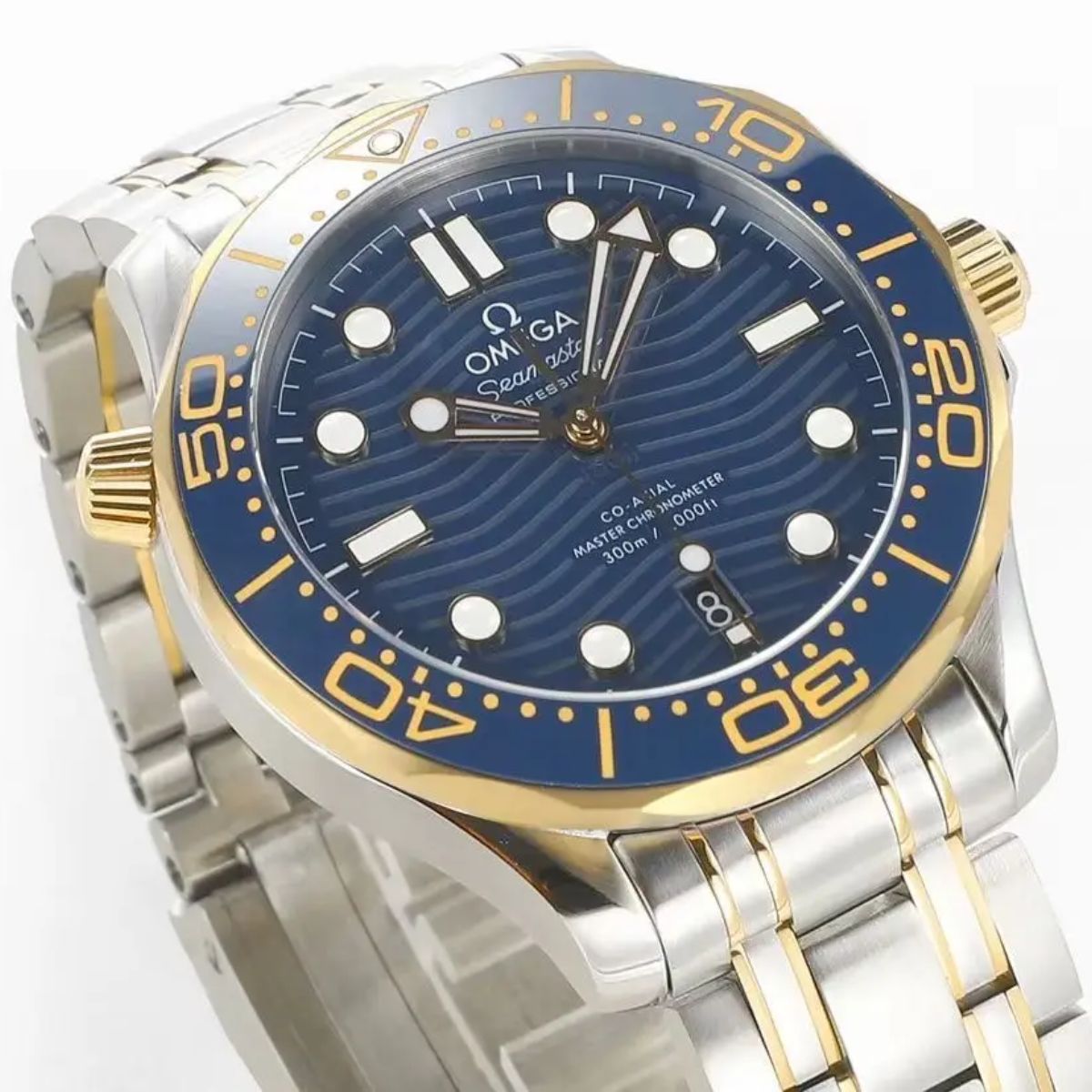 Celestial Seafarer Diver 300M 42mm Steel On Steel Blue Dial 1217