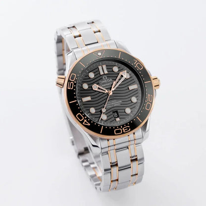 Celestial Seafarer Diver 300M 42mm Steel On Steel Black Dial 4645