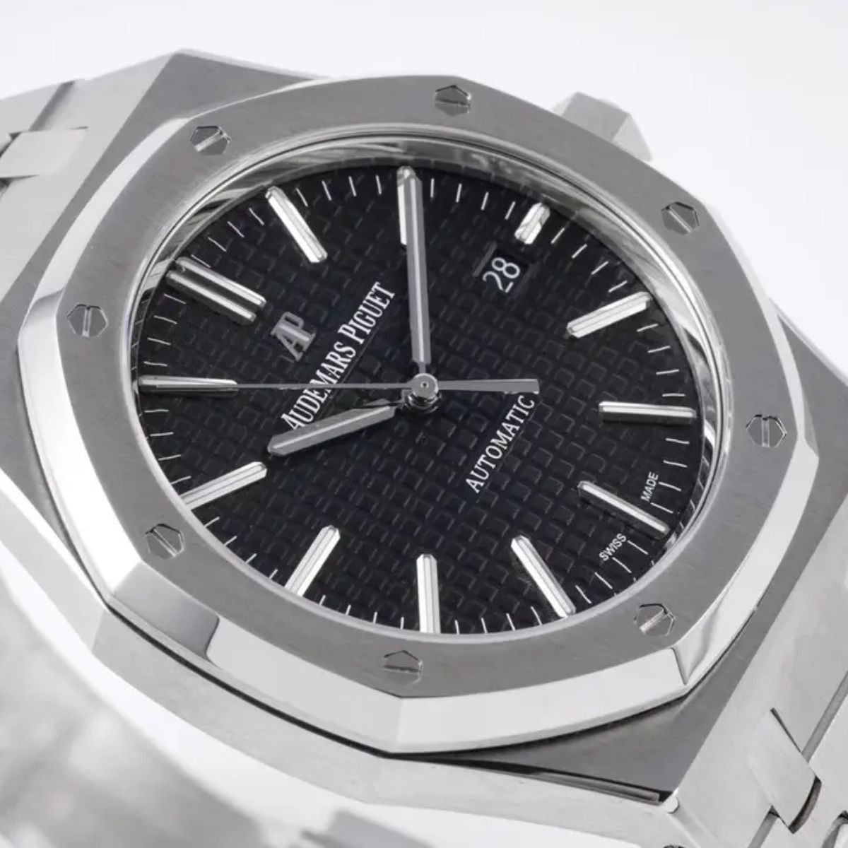 [Super Clone] Prestige Atelier Octagon Sport 41mm Black Dial Stainless Steel 3190