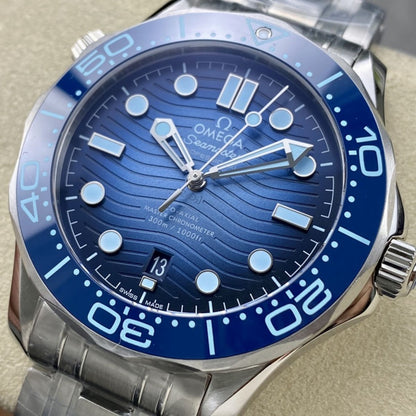 Celestial Seafarer Diver 300M 42mm Steel On Steel on Steel Blue Dial 7340