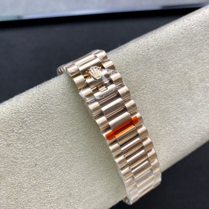 Regency Weekday 40 mm Weekday Fluted Bezel Chocolate Dial 228235 5961