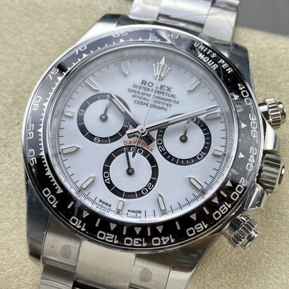Regency Racing Chronograph 40 mm Timelesssteel Ceramic Bezel Panda Dial 126500LN 1812