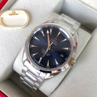 Celestial Aqua Sport 150M 42mm Steel On Steel Blue Dial 3937