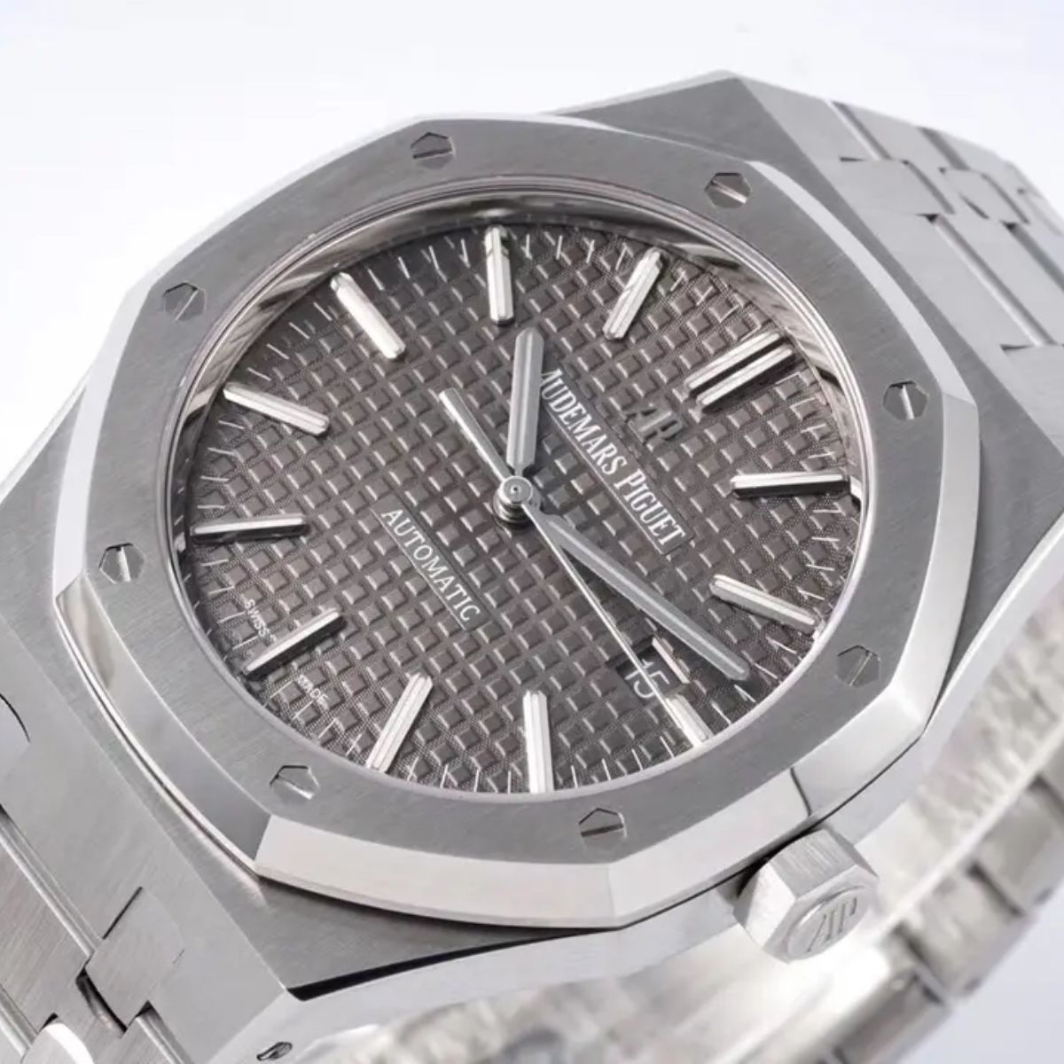 [Super Clone] Prestige Atelier Octagon Sport 41mm Grey Dial Stainless Steel 4139