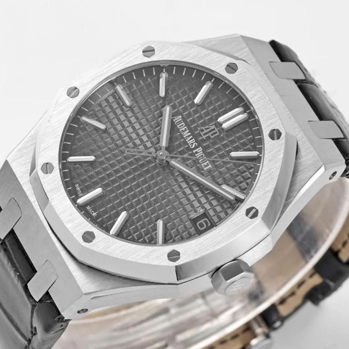 [Super Clone] Prestige Atelier Octagon Sport 41mm Grey Dial Stainless Steel 3485