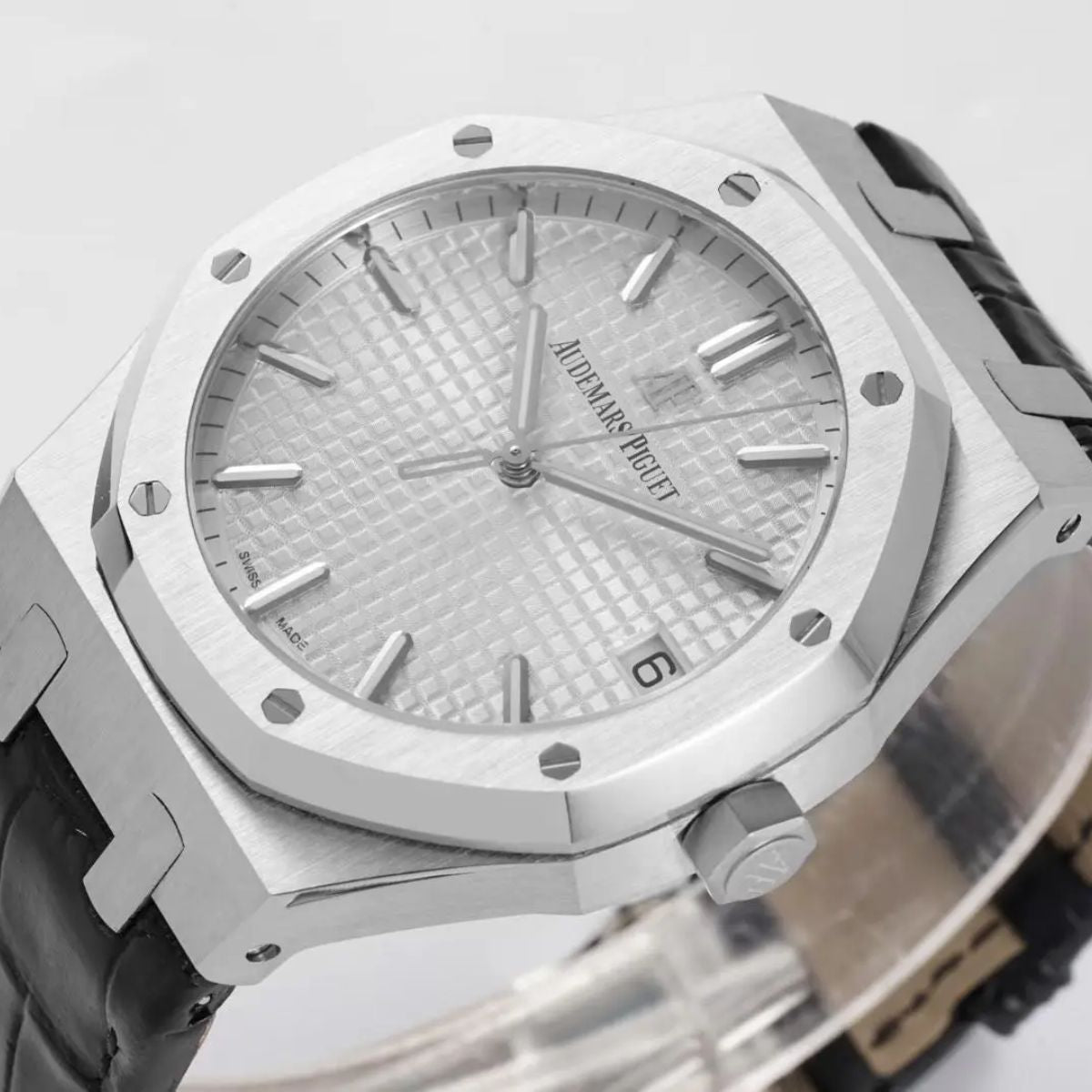 [Super Clone] Prestige Atelier Octagon Sport 41mm White Dial Stainless Steel 9300