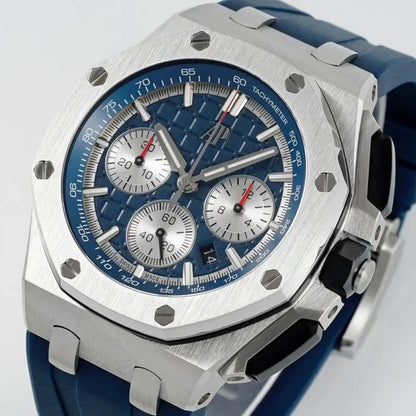 [Super Clone] Prestige Atelier Coastal Sport Chronograph 43mm Blue Dial Stainless Steel 3598