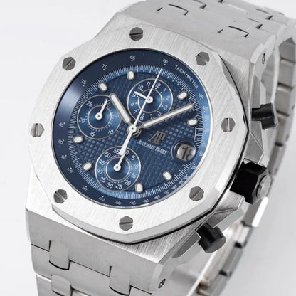 [Super Clone] Prestige Atelier Coastal Sport Chronograph 42mm Blue Dial Stainless Steel 9748