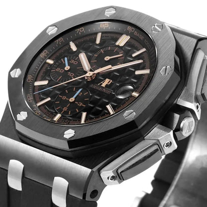Prestige Atelier Coastal Sport Chronograph 44mm Black Dial Black Ceramic 7011