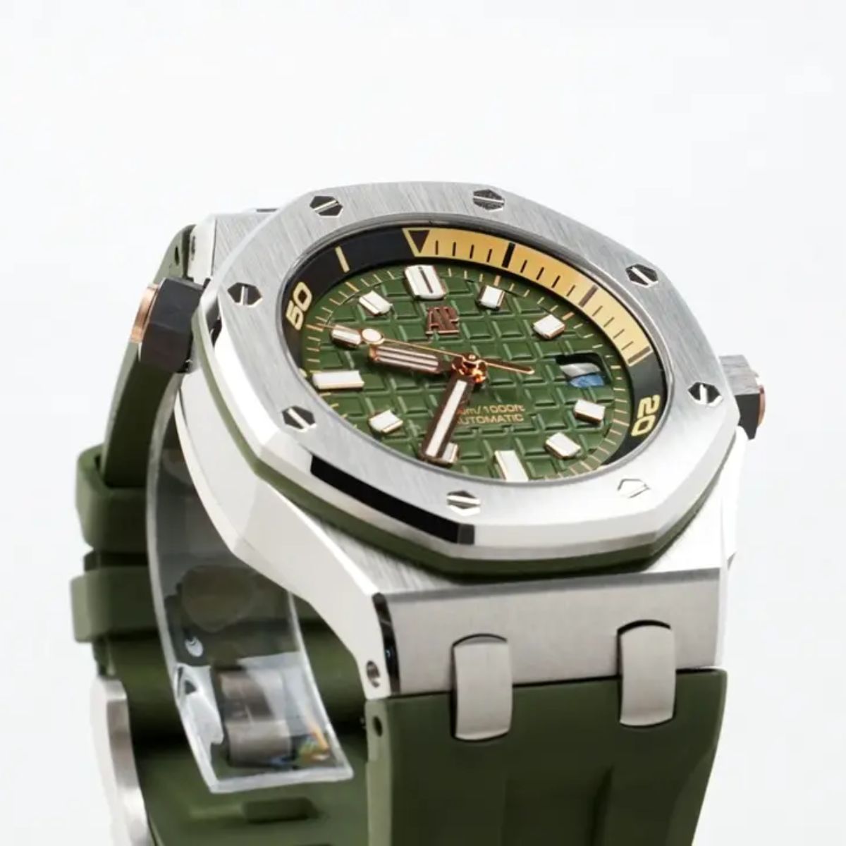 [Super Clone] Prestige Atelier Coastal Sport Diver 42mm Green Dial Stainless Steel 9044