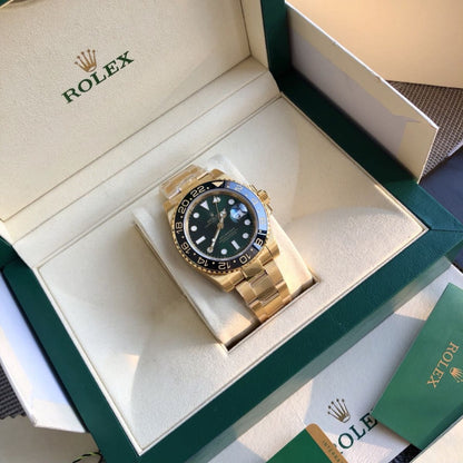 [Super Clone] Regency Traveller Traveller 40 mm Timeless Black Bezel Green mint Dial 5913