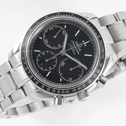 Celestial Racing Chronograph 40mm Steel On Steel Black Dial 8266