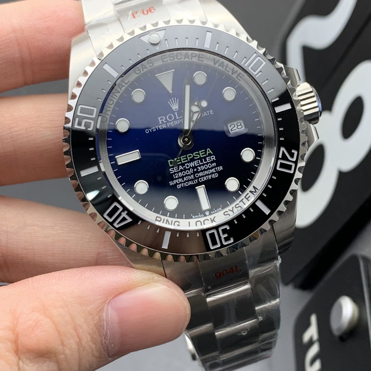 Regency Deepsea 44 mm Timeless Black Bezel D blue Dial 136660 5261