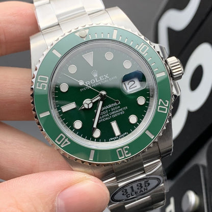 [Super Clone] Regency Diver Date 41 mm Timeless Green Bezel Green mint Dial 6190
