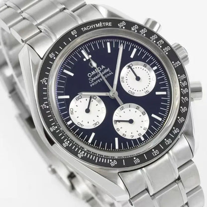 Celestial Chronograph Reduced 39mm Steel On Steel Blue Dial 5562