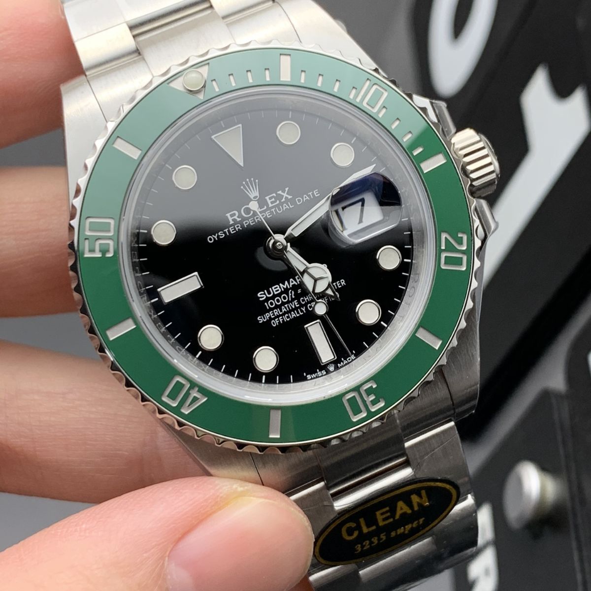 Regency Diver Date 41 mm Timeless Green ceramic Bezel Bright black Dial 126610LV 9662
