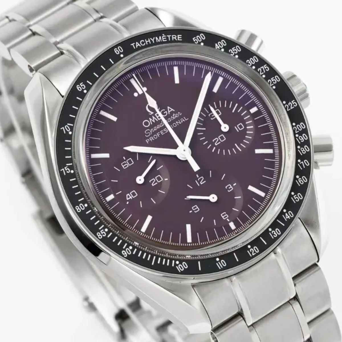 Celestial Moon Chronograph Professional 42mm Steel On Steel Brown Dial 4109