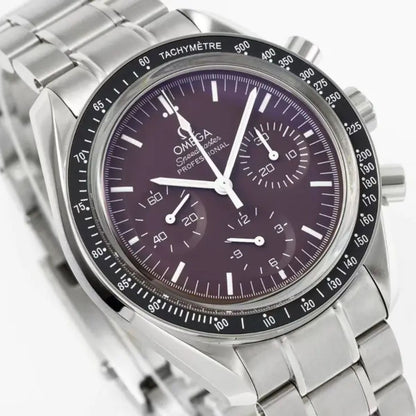 Celestial Moon Chronograph Professional 42mm Steel On Steel Brown Dial 4109