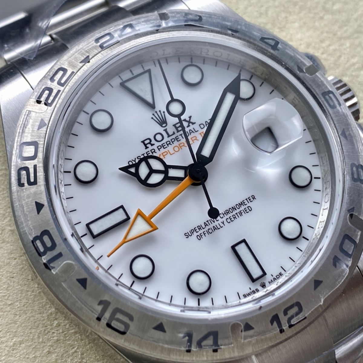 Regency Adventurer II 42 mm Timeless Silver Bezel White Dial 226570 6780