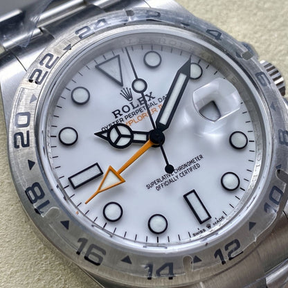 Regency Adventurer II 42 mm Timeless Silver Bezel White Dial 226570 6780