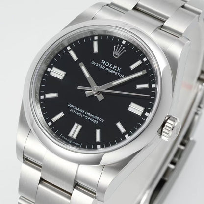 [Super Clone] Regency Timeless Perpetual 41 mm Timeless Trapeze Bezel Black Dial 134300 3730