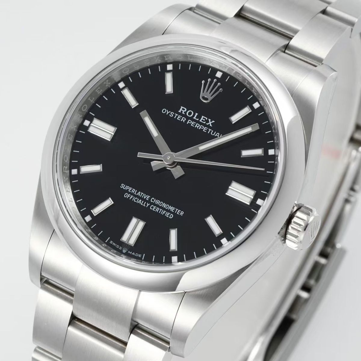 Regency Timeless Perpetual 41 mm Timeless Trapeze Bezel Black Dial 134300 8932
