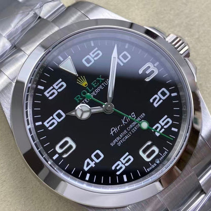 Regency Air King 40 mm Timeless Trapeze Bezel Black Dial 126900 6563