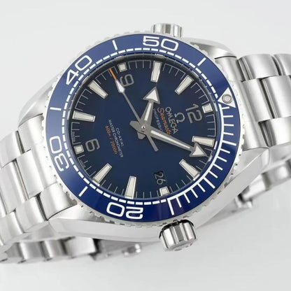 Celestial Ocean Diver 600M 44mm Steel On Steel Blue Dial 8198