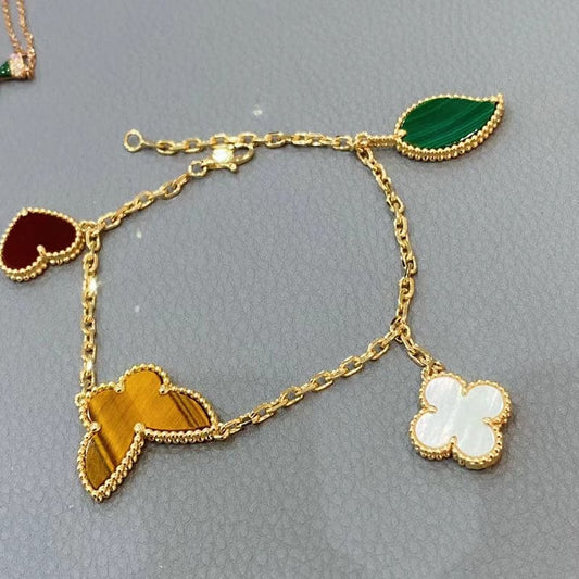 18K Celestial Lucky Alhambra Bracelet
