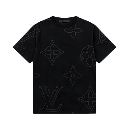 Covered in printed cotton T-shirt