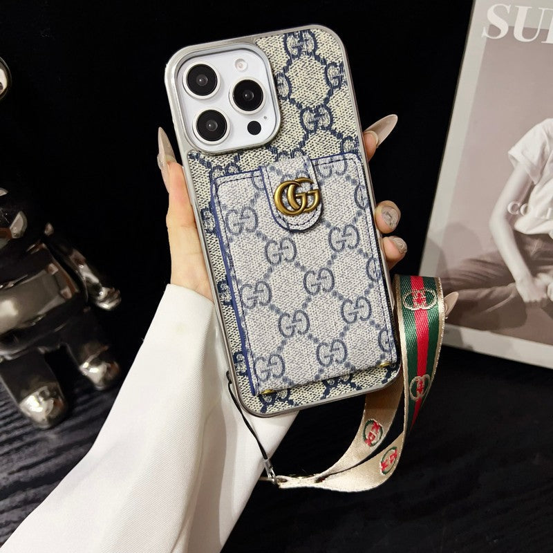 GG Hand Chain iPhone Case