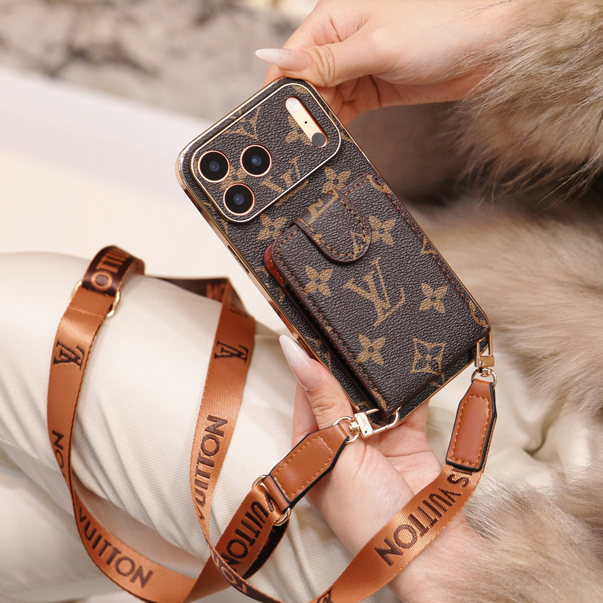 New Classic Luxury Card Holder Phone Case  02