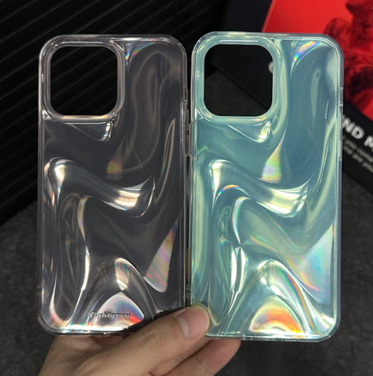 Electroplated Watercolor iPhone Case