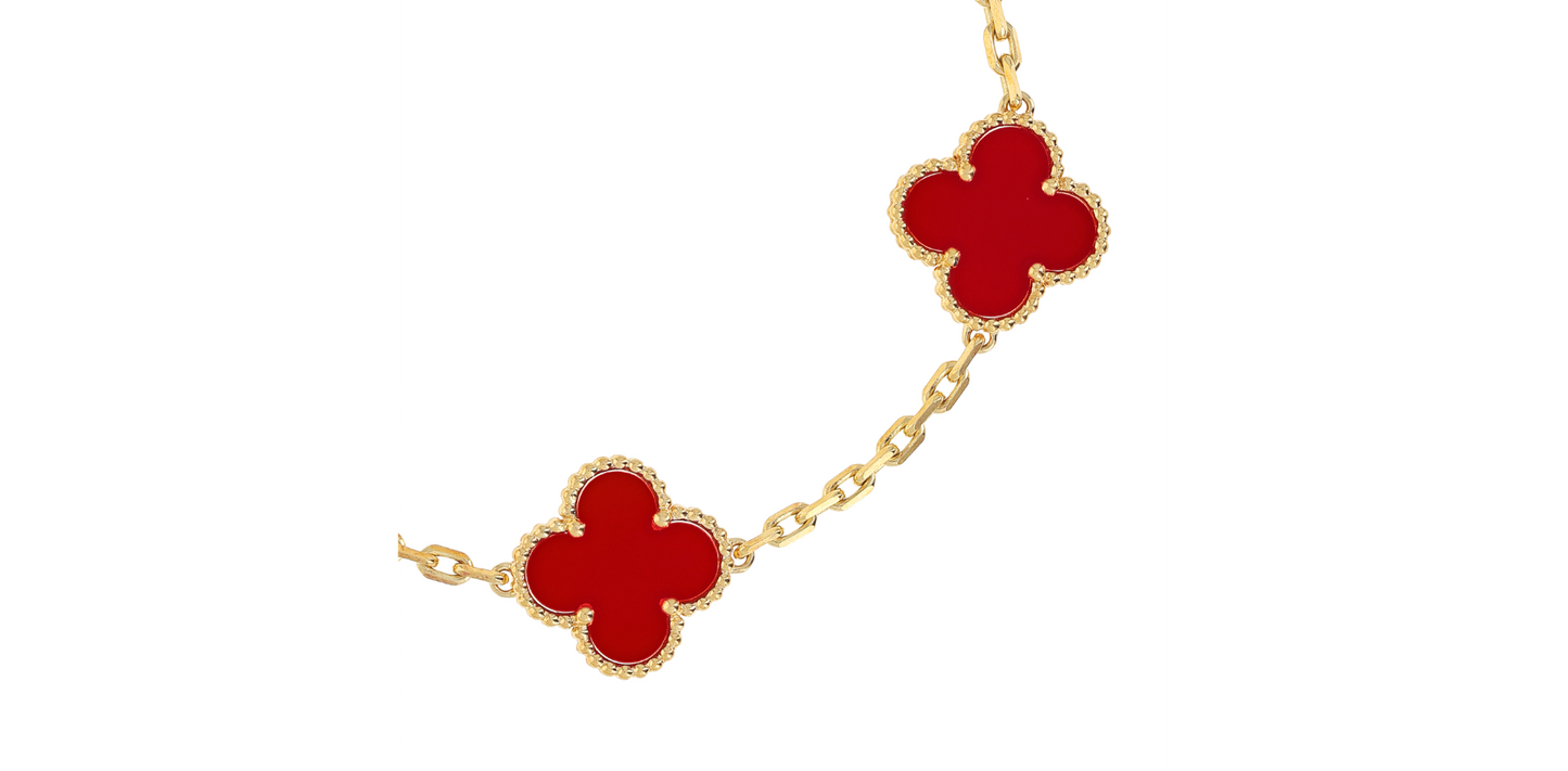 18k Bracelet Four-Leaf Clover Collection