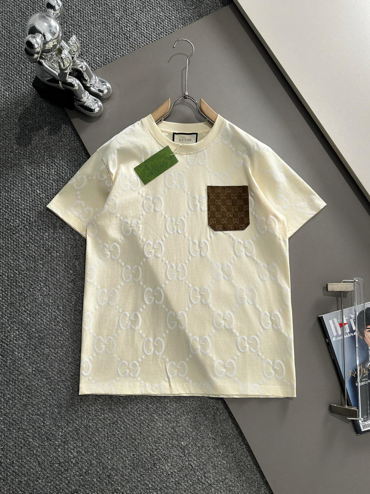 Full print with pocket t-shirt